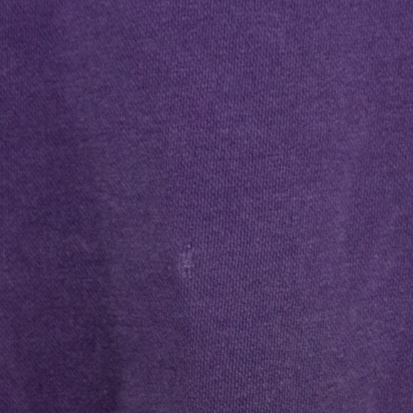 Women's XL AUTHENTIC PIGMENT Oversize Purple Christmas Snowman Sweatshirt - Picture 6 of 6